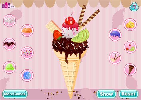 Ice Creams Decoration Play Online On Flash Museum