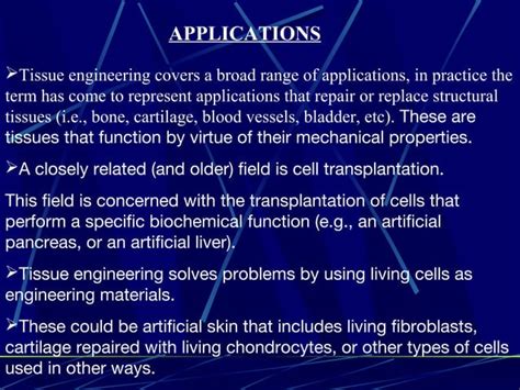 TISSUE ENGINEERING | PPT