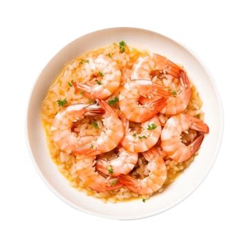 Comida De Camarones Risotto Png Dibujos Alimento Arroz Comida Png