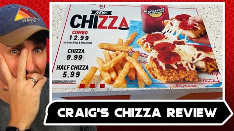 KFC Chizza Review Is It Chicken Parm Or A Pizza YouTube