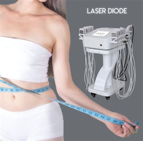 Máquina de Lipo Láser Entrenamiento de Lipo Láser Todo Blanco Láser