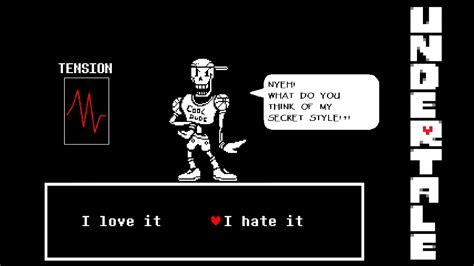 Undertale Snowdin Bonus Date With Papyrus Youtube