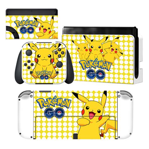 Pokemon Pikachu Skin Sticker For Nintendo Switch OLED - ConsoleSkins.co