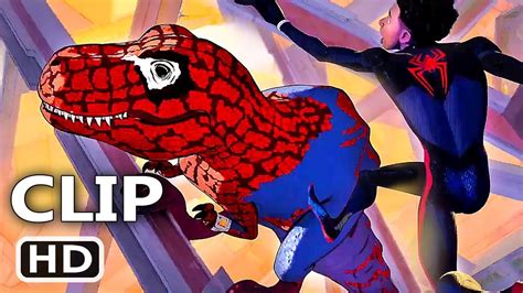 Miles VS Spider Rex SPIDER MAN ACROSS THE SPIDER VERSE Clip 2023