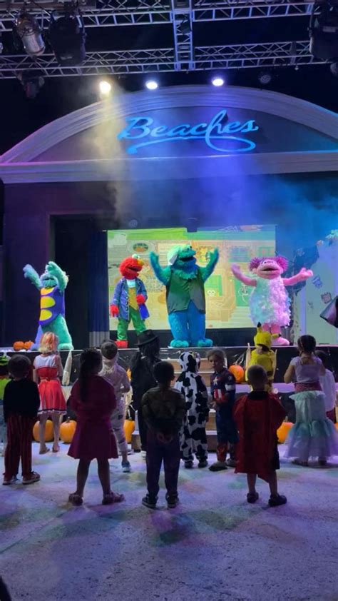 Happy Halloween From Sesame Street At Beaches Turks And Caicos