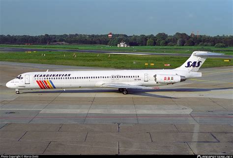 Se Dia Sas Scandinavian Airlines Mcdonnell Douglas Md Dc