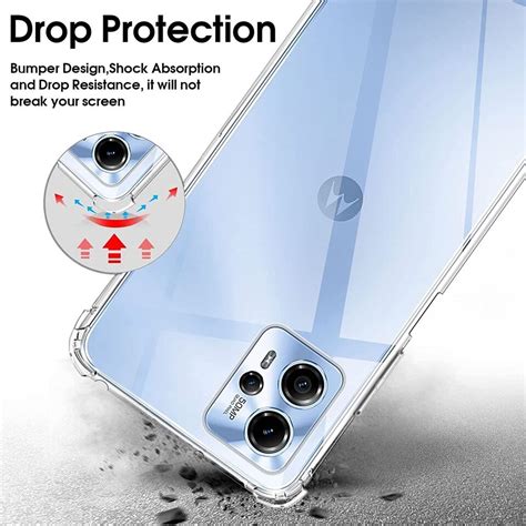 For Motorola Moto G13 Case Clear Silicone Slim Shockproof Gel Phone Cover Ebay