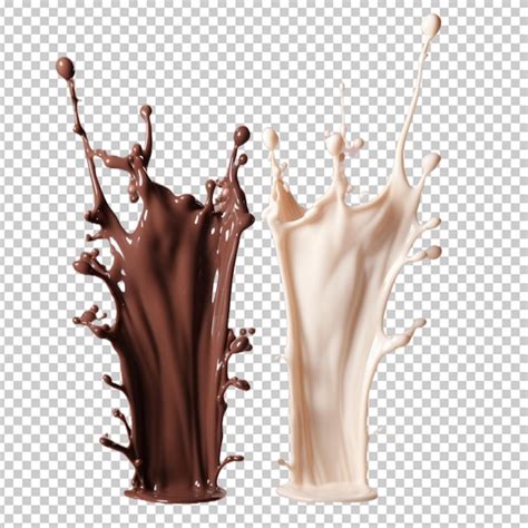 Premium Psd Chocolate Liquid Png Psd