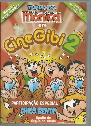 Dvd Turma Da Mônica Em Cine Gibi 2 Parcelamento sem juros