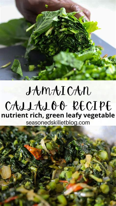 Jamaican Callaloo Is A Very Nutrient Rich Green Leafy Vegetable That