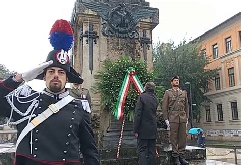 Deposta Corona Dalloro Sul Monumento Ai Caduti Tutto Rieti