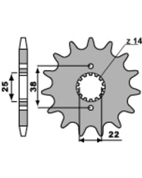 Pignon Moto Pbr Pignon Dents Pbr Cha Ne Ducati Indiana