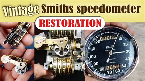 Vintage Motorcycles Smiths Speedometer Restoration Youtube