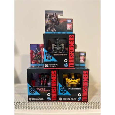 Transformers Studio Series Noah Diaz Frenzy Bumblebee Core Class