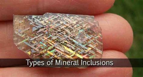 Types of Mineral Inclusions | Geology Page