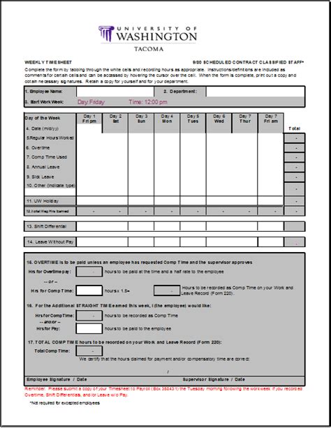 15 Free Employee Work Schedule Templates in MS Excel & MS Word Format