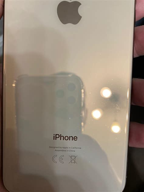 Marks On The Back Glass Iphone Xs Max Apple Community