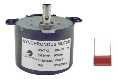 Motor S Ncrono El Ctrico Chancs Ktyz Ac V Rpm Meses Sin