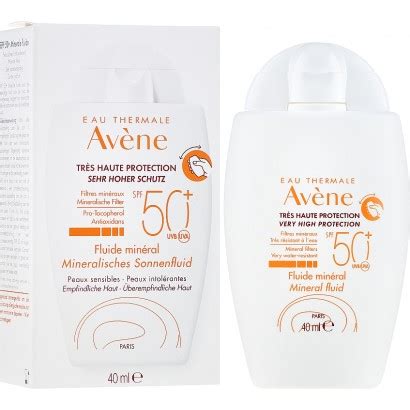 AVENE FLUIDO MINERAL FPS 50 40 ML