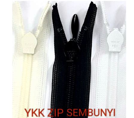 YKK Zip Sorok Invisible Zip 24 Lazada