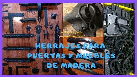 Herrajes Para Muebles Y Puertas De Madera Catalogo Youtube