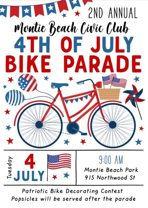 Annual 4th Of July Bike Parade 915 Northwood Street 4 July 2023