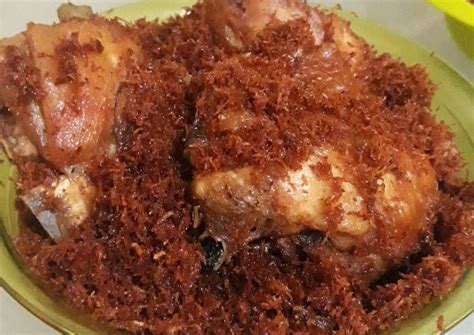 Resep Ayam Serundeng Kelapa Pedas Manis