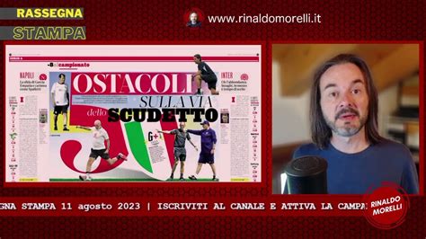 Rassegna Stampa Milan Da Scudetto Inter Chi Far