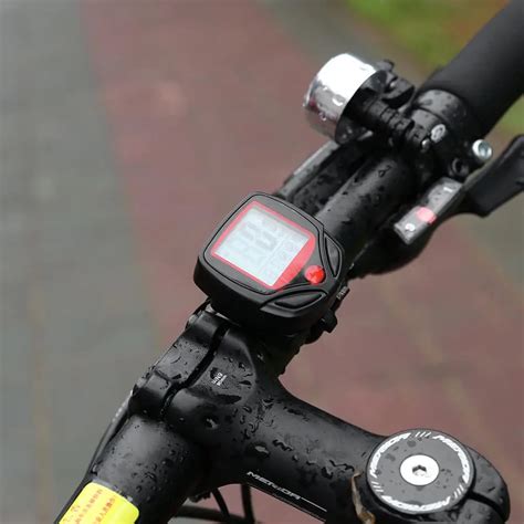 Compteur vélo Chronomètre de vélo sans fil ordinateur de bicyclette