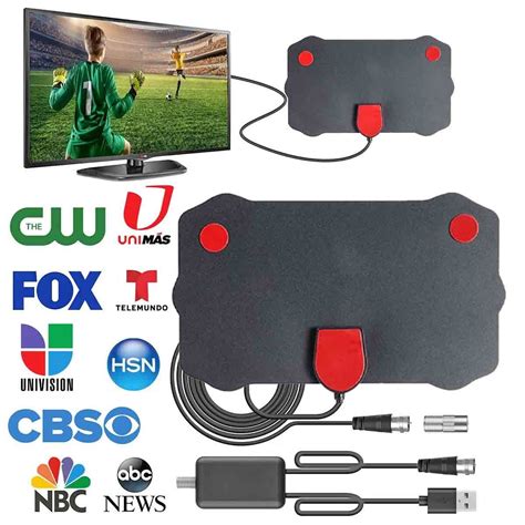 5600 Mile Outdoor TV Antenna Motorized Amplified HDTV 1080P 4K