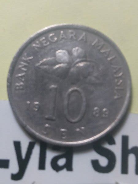 Jual Koin Malaysia Sen Elegan Uang Lama Kuno Low Mintage Cent