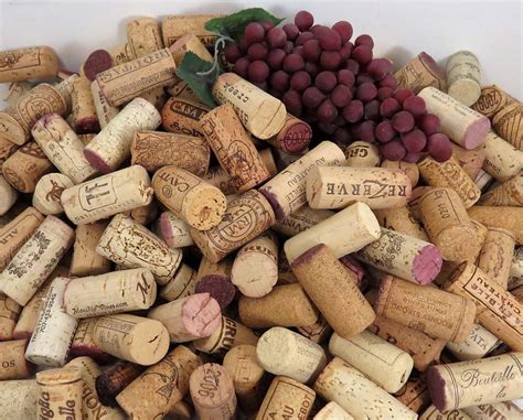 100 Used All Natural Wine Corks Excellent Variety No