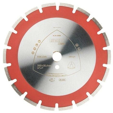 Disque diamant SUPRA DT 602 B D 300 x 2 8 x Ht 9 x 25 4 mm Béton