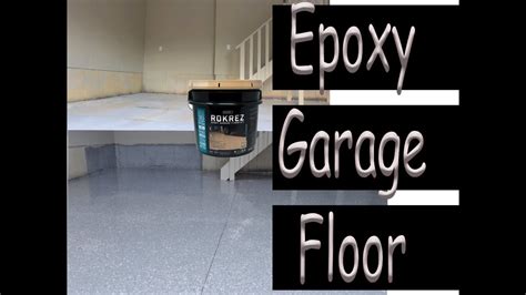 Diy Epoxy Garage Floor Install Simiron Rokrez Youtube