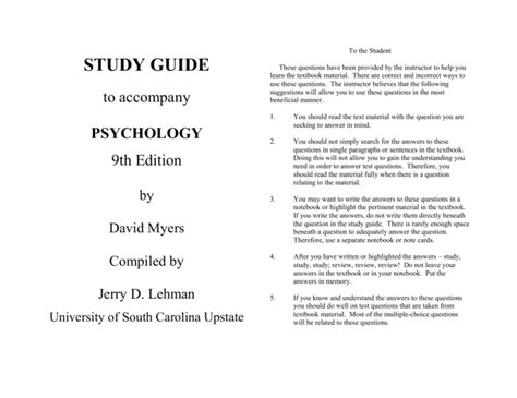 Chapter 1 Thinking Critically With Psychological Science