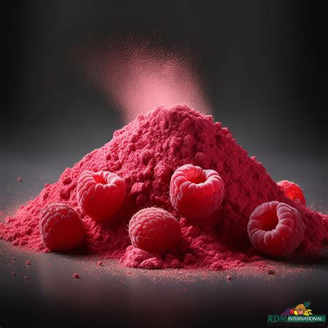 Red Raspberry Powder Rdm International Fruit And Vegetables To The World