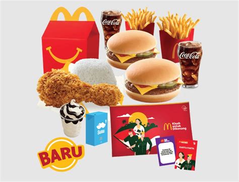 Daftar Menu Dan Harga Happy Meal Mcd Terbaru