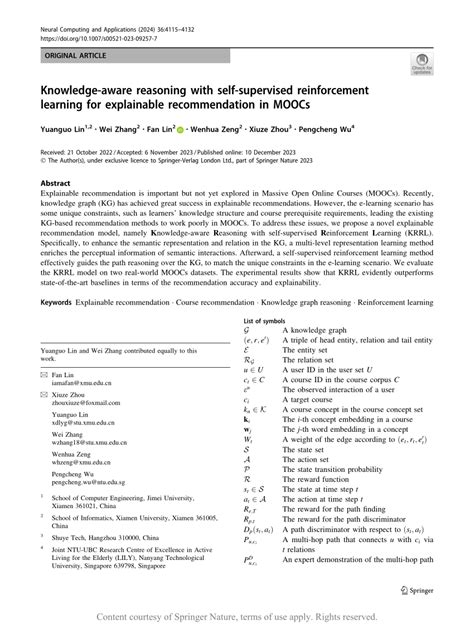 Knowledge Aware Reasoning With Self Supervised Reinforcement Learning