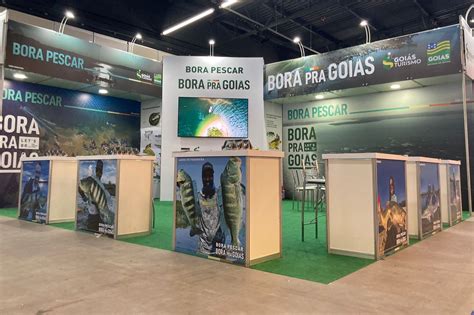 Goiás promove principais destinos de pesca na maior feira da América Latina