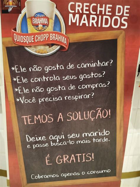 Menu Em Chopp Brahma Pato Branco Shopping Pub Bar Pato Branco