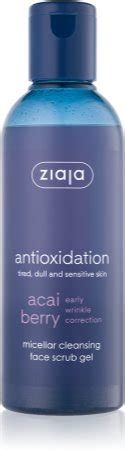 Ziaja Acai Berry Cleansing Micellar Gel With Exfoliating Effect Notino Ie