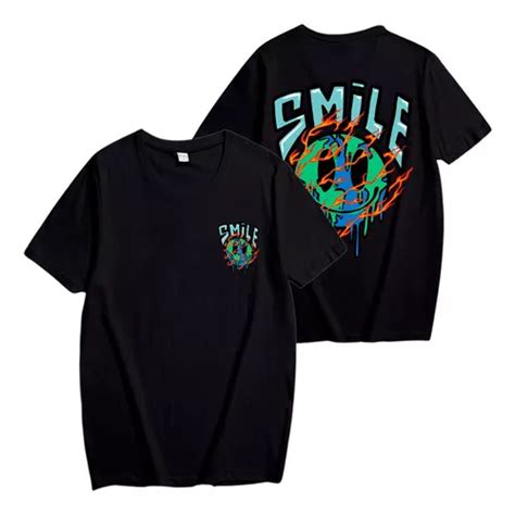 Camiseta Camisa Smile Sorriso Unissex Street Vibes Algodão Mercadolivre