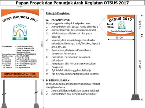 Format Papan Nama Proyek - 53+ Koleksi Gambar