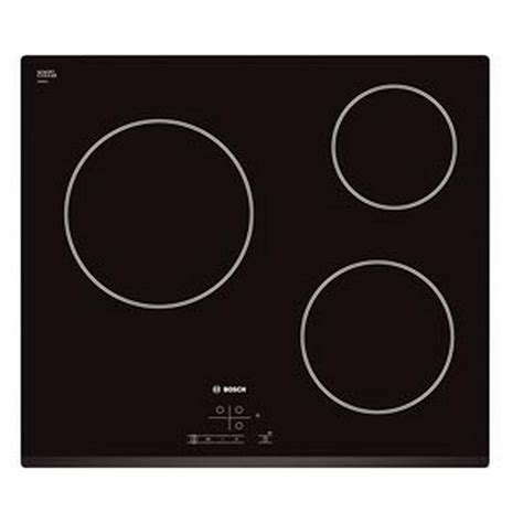 Bosch Serie 4 PKM631B17E 60 Cm Ceramic Hob Black Techinn