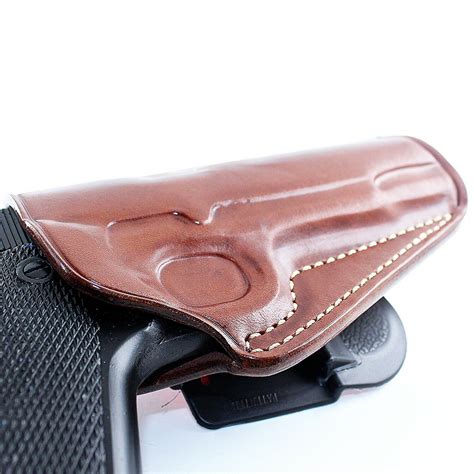 Premium Leather Owb Paddle Holster With Open Top Fits Zigana Px 9 4