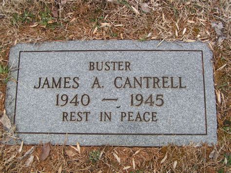 James Arnold Cantrell 1940 1945 Find A Grave Memorial