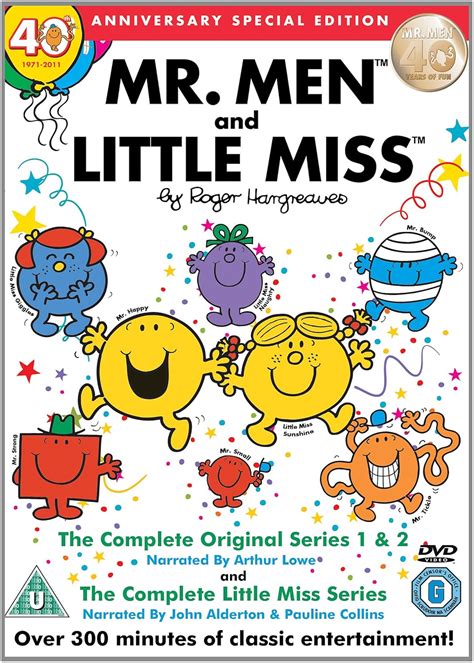 Mr Men And Little Miss 40th Anniversary Collectors Edition 2006 Dvd Uk Mr Men And