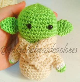 Patron Gratis Yoda Star Wars Amigurumi