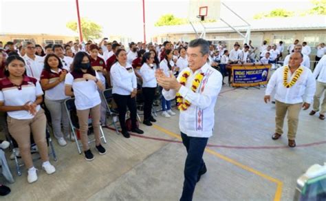 Arranca Rutilio Escand N Ciclo Escolar En El Cecyte Chiapas E Inaugura