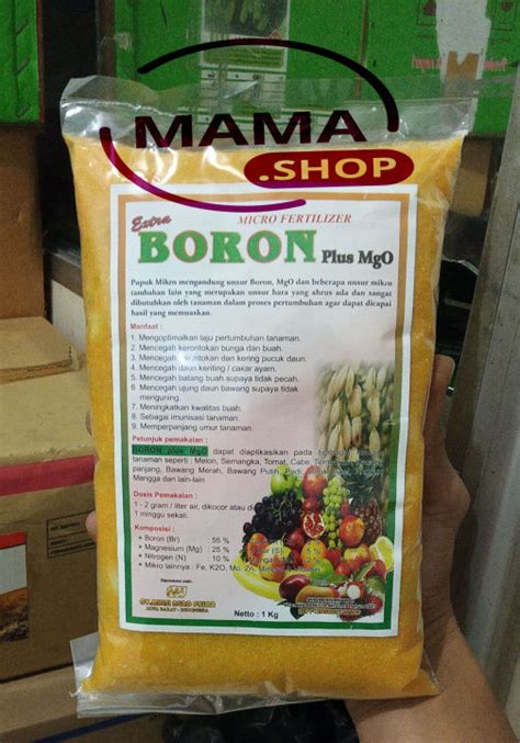 Pupuk BORON Plus MgO Micro Fertilizer 1 Kg Lazada Indonesia